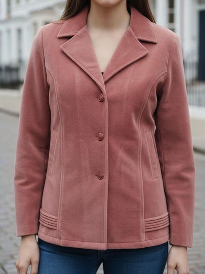 Women’s velvet winter coat – Excent short elegant jacket